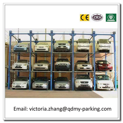 China PJS Fourfold Level Mechanical Hydraulic System Car Stack Muti Levels Car Stacking System supplier