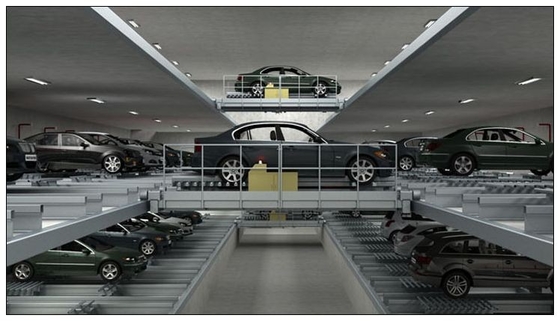 China Five Level Conveyor Car Automatic Parking System Car Stack Parking System supplier