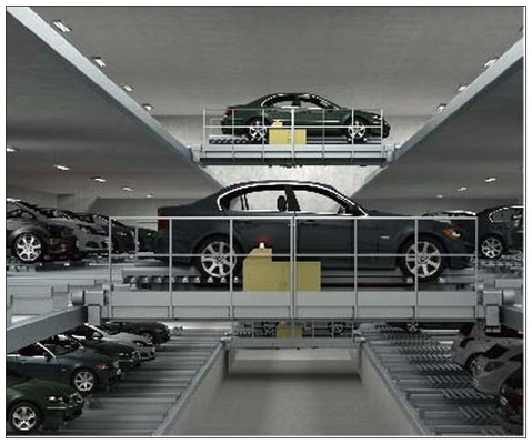 China Carted Robtic Garage Stacking Automatic Car Parking System Parking Solution supplier