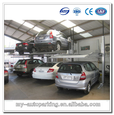 China Two Post Simple Parking Lift Mini Auto Lift Narrow Garage Parking Lift supplier