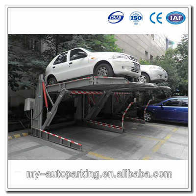 China Double Level Car Parking System Hydraulic Manual Stacker supplier