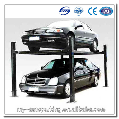 China 3700kg Cheap 4 Post Car Lift for Sale Parking Lift Portable Car Parking System supplier