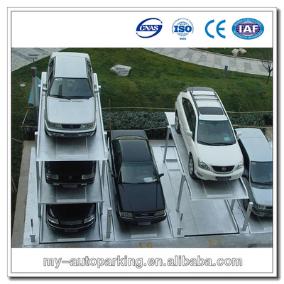 China pit type two level four post car parking lift supplier