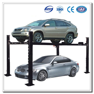 China On Sale! Cheap Mechanical Car Parking System Vertical 4 Post Hydraulic Parking System supplier