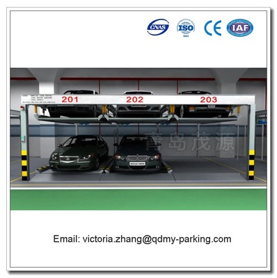 China 2  level puzzle garage elevator car parking system supplier