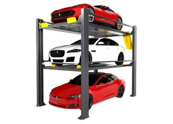 China 3 Level Parking System / Triple Stacker Car Parking Lift / Tri Level Parking Lift supplier