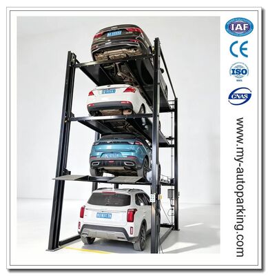 4 Cars Storage Lift/4 Car Parking Lift/Car Parking Post/Quadruple Parking Garage/4  Car Stacker Car Parking Lift