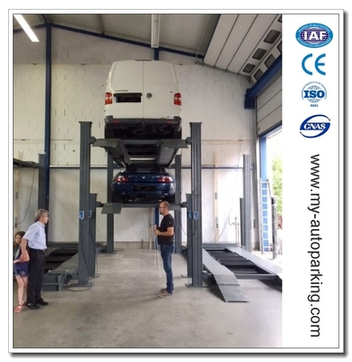 China 3 Level Car Storage Car Parking Lift System/Multi-level Underground Car Parking System/4 Post Car Lift for Sale supplier