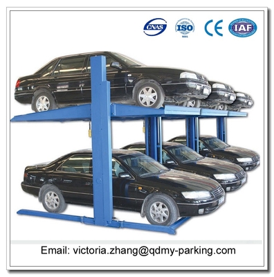China Residential Garage Parking Car Lift/ Manual Car Parking Double Columns Stack/ Parking Lift supplier