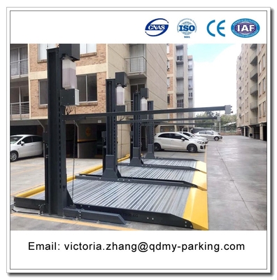 China For Sale! 1+1 Double Parking Car Lift Doulbe Car Parking System Two Post Simple Lifts supplier
