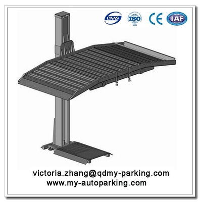 China Single Post Hydraulic Cylinder Car Parking Lift for Home Garages supplier