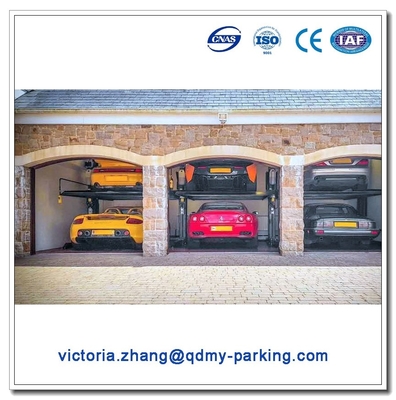China Cheap and High Quality CE Certificate Underground Double Car Parking Lifts Galvanized supplier