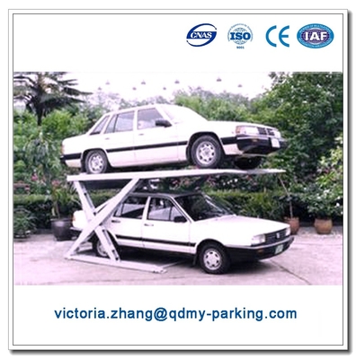 China 2 Car Storage Scissor Lift 220v Scissor Lift Platform Hydraulic Scissor Lift Table supplier