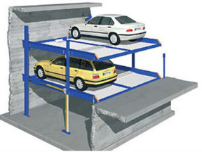 China 16. Pit Design Cantilever Parking Lift QDMY-2-5B， QDMY-4-10， QDMY-6-15 supplier