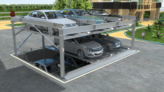 China 21. Pit Design Puzzle Parking System PSH-1+1, PSH-1+2, PSH-2+2 supplier