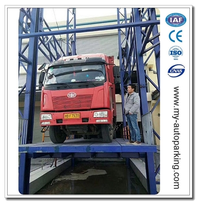 China 4 Post Car Elevator/Electro Hydraulic Four Post Car Lift/Cheap Car Hoist/ Auto Lift  for Car/Auto Lift Hydraulic Hoist supplier