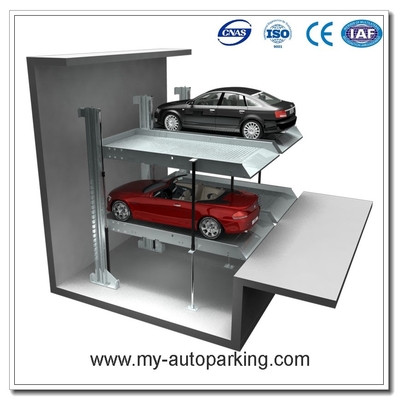 China Hot Sale! 2, 4, 6 Cars Double Level Pit Car Parking Lifts/Car Underground Lift/Basement Parking Garage/Hydraulic Stacker supplier