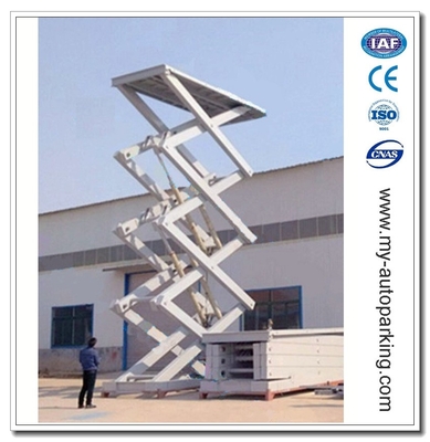 China Residential Scissor Car Elevators/Car Lift for Buildings Outdoor/Parking Lifts Manufacturers/Home Use Car Lift supplier