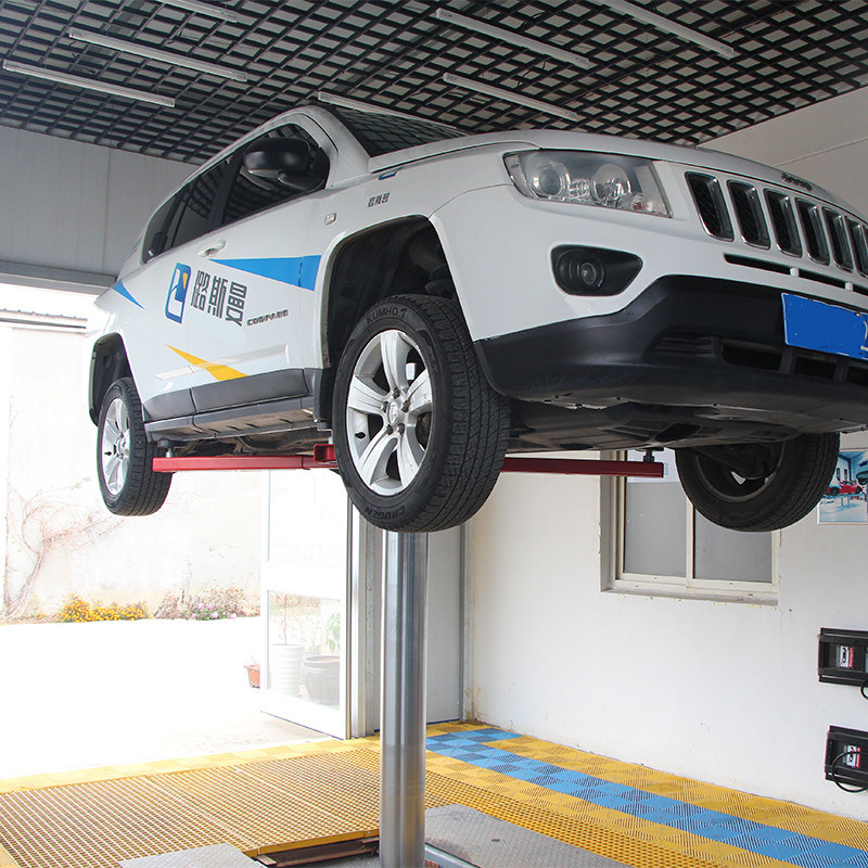 L2800(A2) Single Post Car Lift, 1 Column Car Lifts, Inground Car
