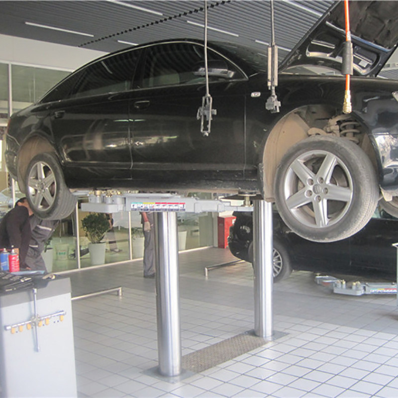 L4800(A); L4800(E) Two Post Car Lift, Inground Car Lifts, Underground Auto Lifter