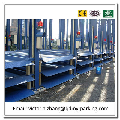 Hydraulic Multilevel Car Stacker Vertical Parking Semi Automatic Garage Car StackingSystem