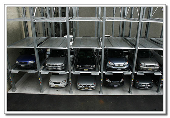 3200kg Heavy Duty 3 Floors Stacker Parking Lift Car Storage System Vertical Stacker