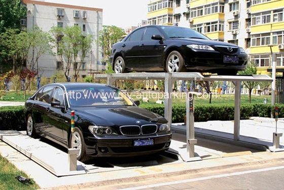 2-3 Cars Residential Pit Parking System Garage Car Stacking System Underground Parking
