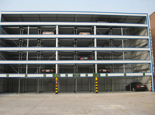 Multilevel Parking System Puzzle Design PLC Control Automatic Parking System