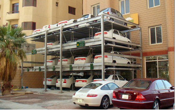Hot Sale! 2-6 Levels PLC Computer Control Garage Puzzle Parking System