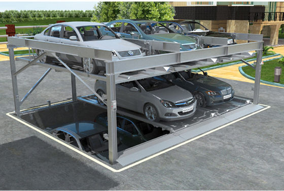 -1+2 (3 Floors) Pit Design Puzzle Parking System