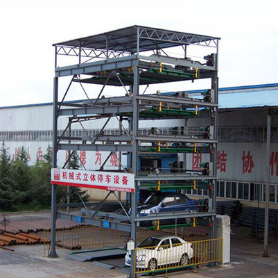 2-6 Floors Full Automated Parking Lot Solutions Smart Car Parking System Puzzle Equipment