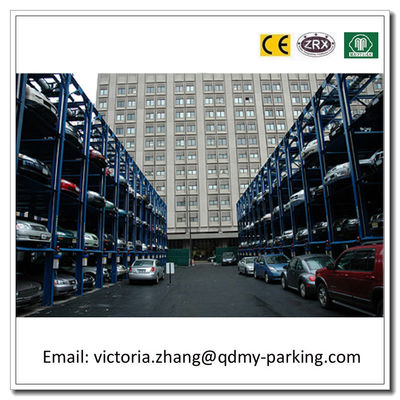 Elevated Car Parking System Hydraulic Multilevel Car Stacker Vertical Parking Equipment