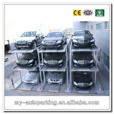 -1+1' -2+1 Pit Parking System Four Post Hydraulic Car Parking Lift