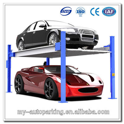 Four post hydraulic car parking lift