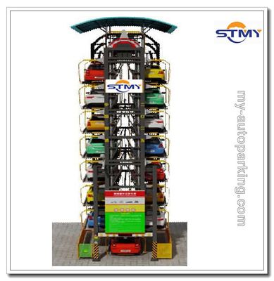 6 to 20 Cars PLC Control Automatic Rotary Car Parking System Made in China Top Manufacturer