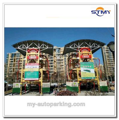 6 to 20 Vehicles Commercial Car Parking Lift System Rotary /CE Multi Level Carousel Parking System