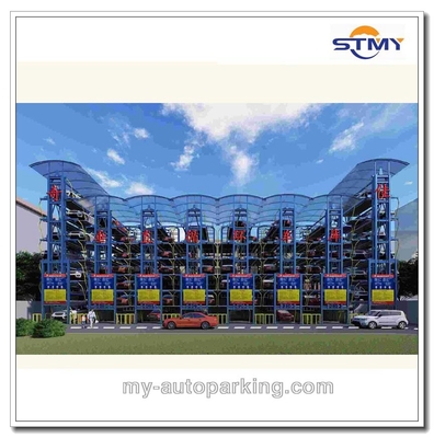 6 to 20 Cars Vertical Rotating Car Parking System for Sedans and SUVs supplier