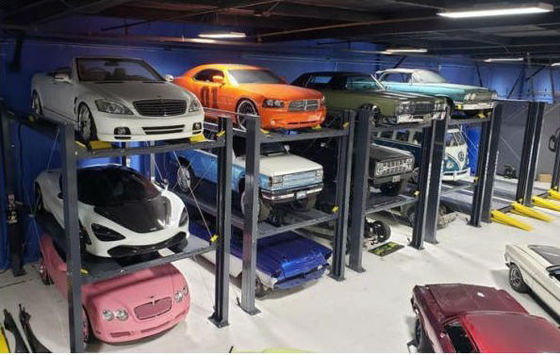 3 Level Parking System/Triple Stacker Car Parking Lift/Tri Level Parking Lift/3 Cars Hydraulic