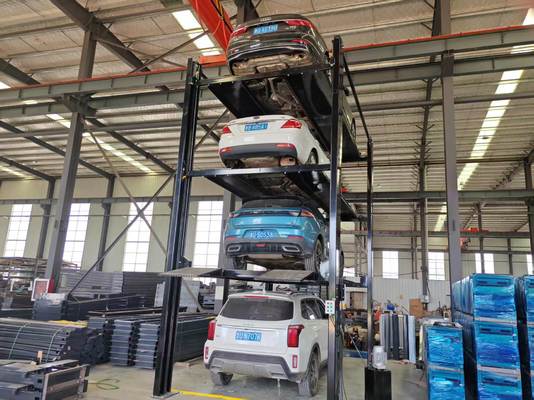 Four Level Parking Lift/4 Cars Storage Lift/4 Car Parking Lift/Car Parking Post/Quadruple Parking Garage