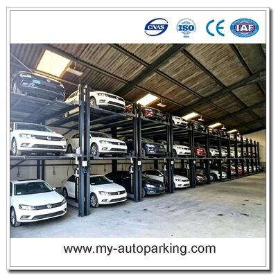 Triple Stacker 4 Post Parking Lift Suitable For Apartment And Commercial Area