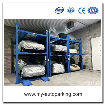Triple Stacker 4 Post Parking Lift Suitable For Apartment And Commercial Area