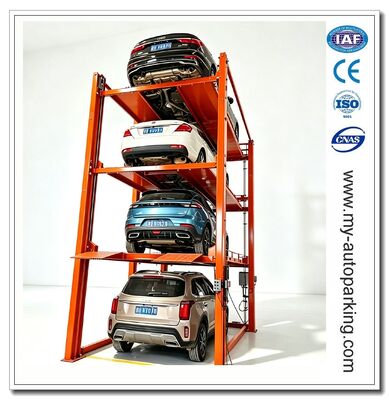4 Cars Storage Lift/4 Car Parking Lift/Car Parking Post/Quadruple Parking Garage/4  Car Stacker Car Parking Lift