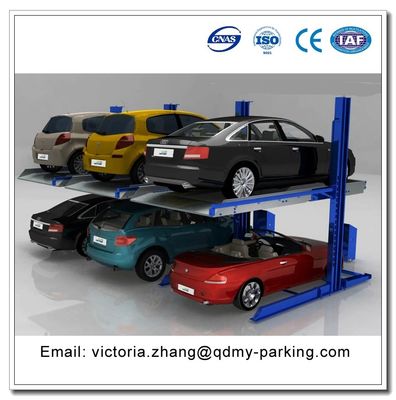 2.7t hydraulic parking Lift Two post parking lift 2 floors Parking System Vertical Stacker