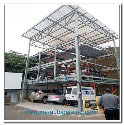 2-12 Level Multi-levels Puzzle Car Parking System/Automated Parking Systems Solutions/ Automatic Parking Garage Supplier