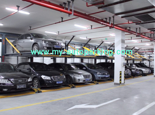 2 Levels Automatic Parking System Car Stacker Double Stack Parking System supplier