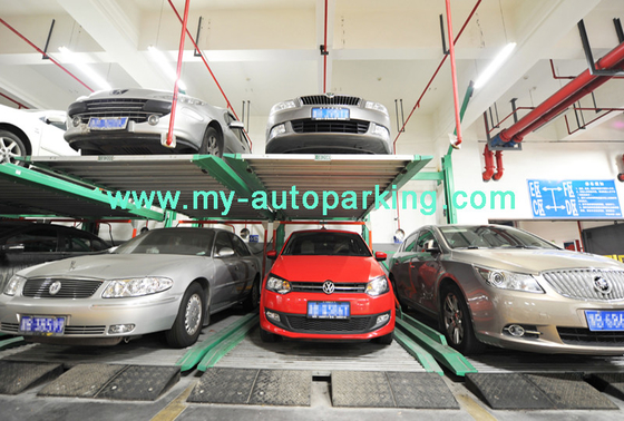 Automated Car Parking System 2 Level Car Stacker Double Stack Parking System supplier