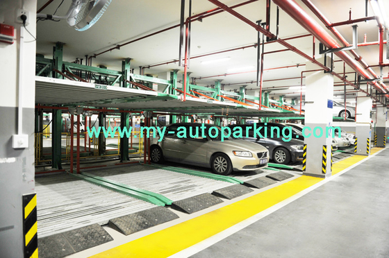 Puzzle parking System Plc Computer Control Garage China Parking Lift Basement supplier