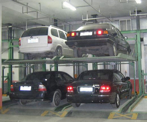 Underground 2 Floor Parking Car Stacker Garage Double Level Puzzle for Basement supplier