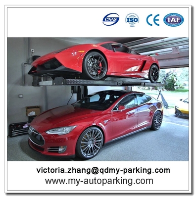 Single Post Parking Lift Hydraulic Pump Cylinder Ramps for Cars supplier