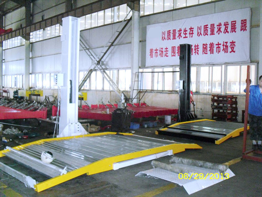 Single Cylinder One Post Car Parking Lift 2500Kg &amp; 3200Kg for Sale supplier